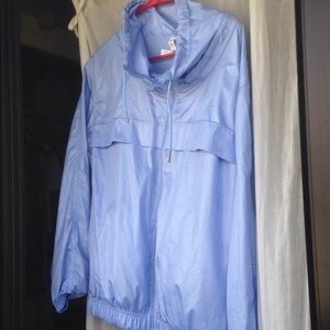 Periwinkle windbreaker